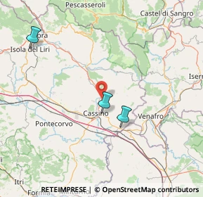 Mappa Via tangenziale, 03049 Sant'Elia Fiumerapido FR, Italia (50.05077)