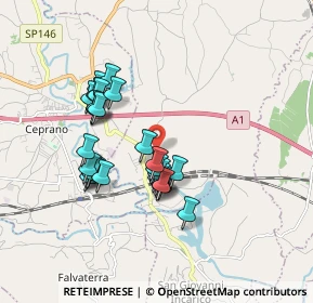 Mappa Via Colle Rosa, 03032 Arce FR, Italia (1.65185)