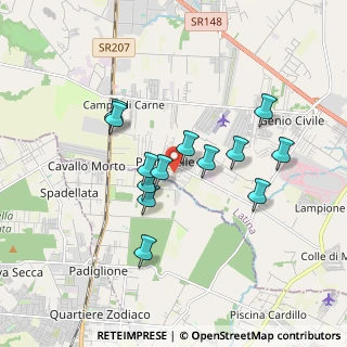 Mappa Via Montessori Montecchi, 04011 Aprilia LT, Italia (1.60231)