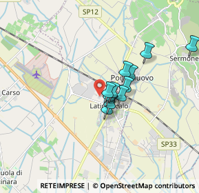 Mappa Viale delle Industrie, 04013 Latina Scalo LT, Italia (1.24909)