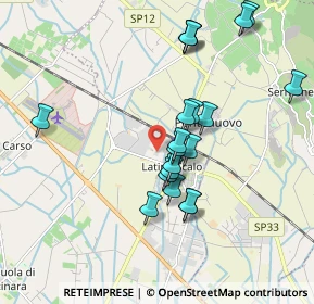 Mappa Viale delle Industrie, 04013 Latina Scalo LT, Italia (1.879)