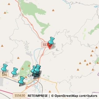Mappa Strada Comunale Sant'elia-Portella, 03049 Sant'Elia Fiumerapido FR, Italia (6.305)
