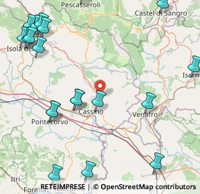 Mappa Strada Comunale Sant'elia-Portella, 03049 Sant'Elia Fiumerapido FR, Italia (24.967)