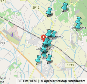 Mappa Viale Marco Aurelio, 04013 Latina Scalo LT, Italia (1.8005)