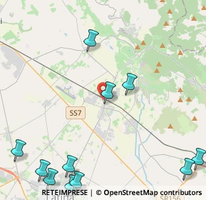 Mappa Viale Marco Aurelio, 04013 Latina Scalo LT, Italia (6.67636)