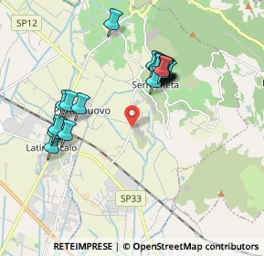 Mappa SP Monticchio, 04013 Sermoneta LT, Italia (1.8955)