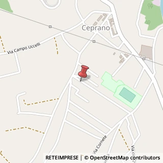 Mappa Via Cornete, 15a, 03024 Ceprano, Frosinone (Lazio)