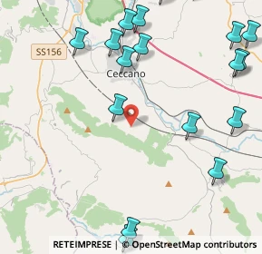 Mappa Via Vallerizza, 03023 Ceccano FR, Italia (6.354)