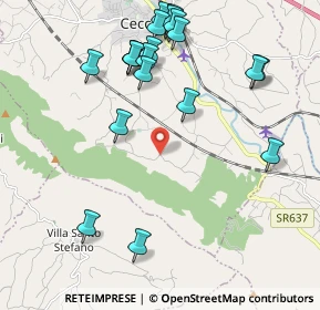 Mappa Via Vallerizza, 03023 Ceccano FR, Italia (2.4695)