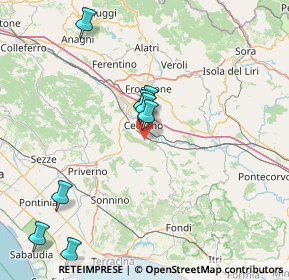 Mappa Via Vallerizza, 03023 Ceccano FR, Italia (36.00867)