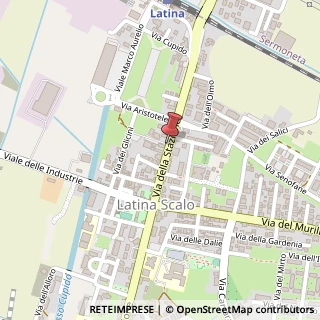 Mappa Via della Stazione, 281, 04013 Latina, Latina (Lazio)
