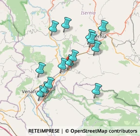 Mappa Contrada Guado Largo, 86075 Monteroduni IS, Italia (6.90857)