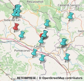 Mappa Traversa Masseria Chiusanova, 03049 Sant'Elia Fiumerapido FR, Italia (19.32333)