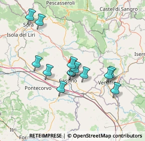Mappa Traversa Masseria Chiusanova, 03049 Sant'Elia Fiumerapido FR, Italia (13.48615)