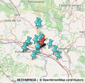 Mappa Via della Bonifica, 03049 Sant'Elia Fiumerapido FR, Italia (9.7985)