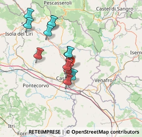 Mappa Via Martiri di Patrica, 03049 Sant'Elia Fiumerapido FR, Italia (13.6625)