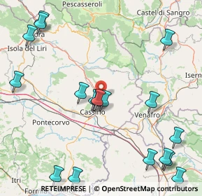 Mappa Via Martiri di Patrica, 03049 Sant'Elia Fiumerapido FR, Italia (22.79056)