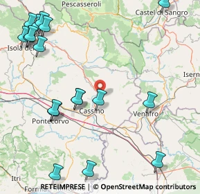 Mappa Via Martiri di Patrica, 03049 Sant'Elia Fiumerapido FR, Italia (24.14444)