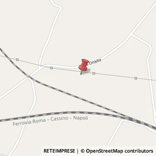Mappa Via Ortella, 23, 03038 Ceprano, Frosinone (Lazio)