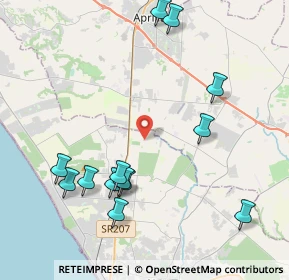 Mappa Via Chiavari, 00048 Nettuno RM, Italia (4.91385)