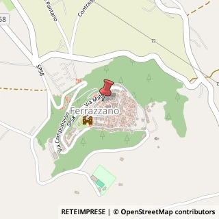 Mappa Via Roma,  26, 86010 Ferrazzano, Campobasso (Molise)