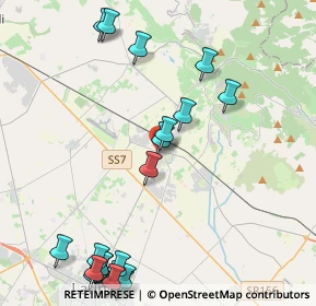 Mappa Via dell'Orchidea, 04013 Latina Scalo LT, Italia (5.786)