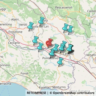 Mappa Via Risorgimento, 03038 Roccasecca FR (12.466)