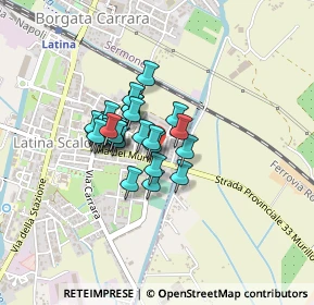 Mappa Via del Rododendro, 04013 Latina Scalo LT, Italia (0.28929)