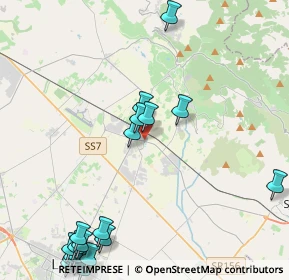 Mappa Via del Rododendro, 04013 Latina Scalo LT, Italia (6.3375)