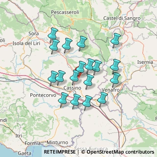 Mappa Via Oliveto, 03049 Sant'Elia Fiumerapido FR, Italia (12.66278)