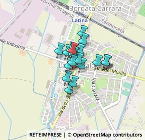 Mappa Viale della Stazione, 04013 Latina LT, Italia (0.2425)