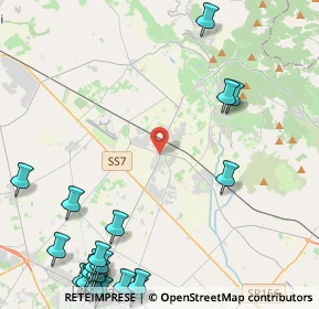 Mappa Viale della Stazione, 04013 Latina LT, Italia (7.0935)