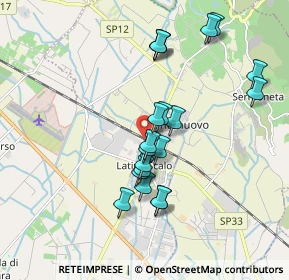 Mappa Latina, 04013 Latina Scalo LT, Italia (1.7915)