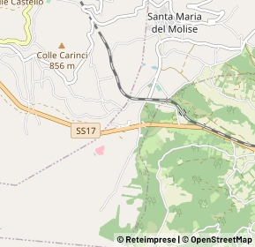 Mappa Contrada sant antuono, 86096 Santa Maria Del Molise IS, Italia (1.048)