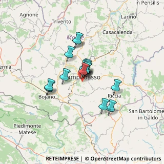 Mappa SP57, 86010 Ferrazzano CB, Italia (9.47688)