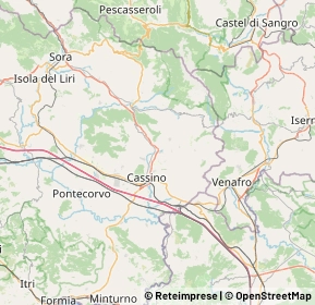 Mappa 03049 Sant Elia Fiumerapido FR, Italia (18.38714)