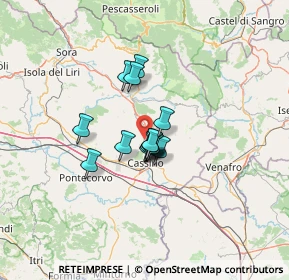 Mappa Via Spineto, 03049 Cassino FR, Italia (8.23357)