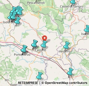 Mappa Via Roma, 03049 Sant'Elia Fiumerapido FR, Italia (24.43684)