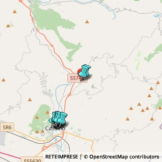 Mappa Via delle Torri, 03049 Sant'Elia Fiumerapido FR, Italia (5.245)
