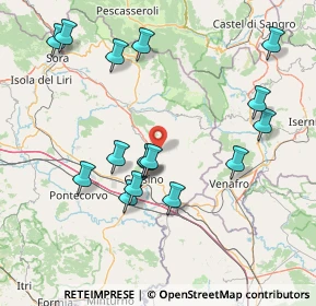 Mappa Piazza dell'Unita' D'italia, 03049 Sant'Elia Fiumerapido FR, Italia (17.19375)