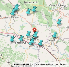 Mappa Via Spineto, 03049 Atina FR, Italia (16.67438)