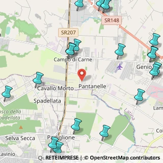 Mappa Via E. Dandolo, 04011 Aprilia LT, Italia (3.452)