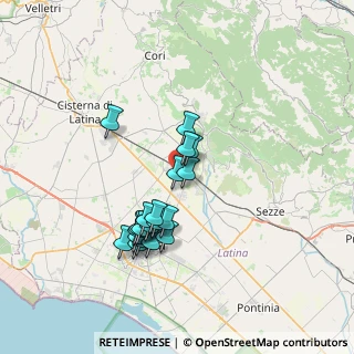 Mappa Via Parmenide, 04100 Latina LT, Italia (6.6605)