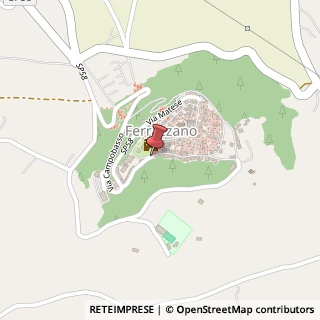 Mappa Via Federico Baranello,  41, 86010 Ferrazzano, Campobasso (Molise)