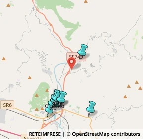 Mappa Via Pezzogrande, 03049 Sant'Elia Fiumerapido FR, Italia (4.73917)