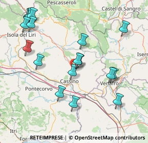 Mappa Via Pezzogrande, 03049 Sant'Elia Fiumerapido FR, Italia (19.37444)