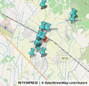 Mappa Via del Murillo, 04013 Latina LT, Italia (1.7865)