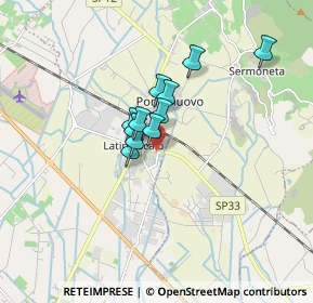 Mappa Via del Murillo, 04013 Latina LT, Italia (1.11)