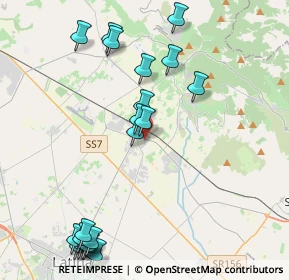 Mappa Via del Murillo, 04013 Latina LT, Italia (5.307)