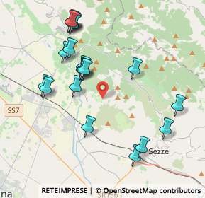 Mappa Via Antignana, 04013 Sermoneta LT, Italia (4.486)